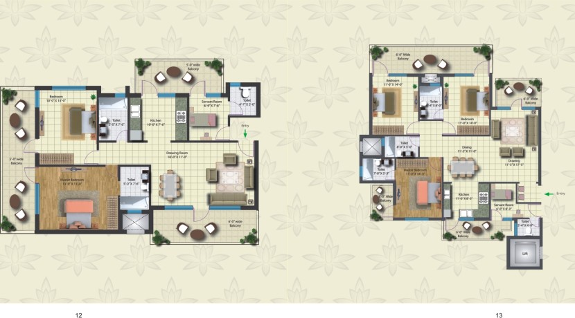 2,3 BHK